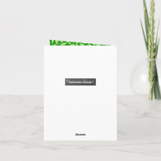 Osterfest Feiertagskarte (Rückseite)