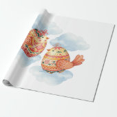 Osterfest Geschenkpapier (Ungerollt)