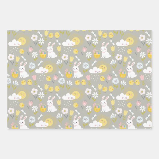 Osterfest Geschenkpapier Set (Vorderseite 2)