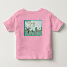 Osterfest in Texas - rosa Kleinkind T-shirt