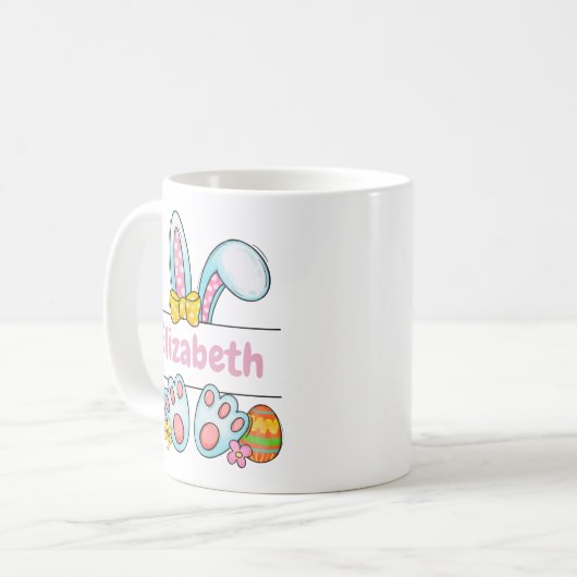 Osterfest Kaffeetasse (Vorderseite Links)