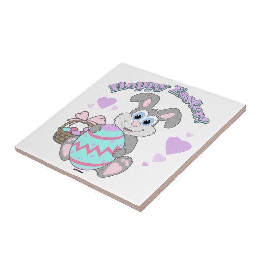 Osterfest!Osterhase Fliese (Seite)