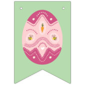 Osterfest Party Jagd mit Eiern Wimpelkette (Erste Fahne)