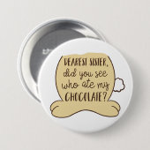 Osterfest Spaß Vergnügen Hintern Cottontail Niedli Button (Vorne & Hinten)