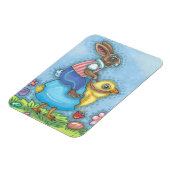 Osterfest und Kick OSTERBUNNY MAGNET Urlaub (Linke Seite)