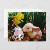 Osterfest und Kuhei Feiertagspostkarte (Vorne/Hinten)