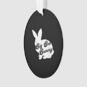 Osterfest zu großes Bro-Bunny-Geschenk für Bruder Ornament (Vorderseite)