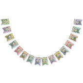 Osterfestlichkeiten in Mohn: bunte Jagdfahnen Wimpelkette (Alle)