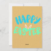 Osterfloral Brunch Party Einladung (Rückseite)