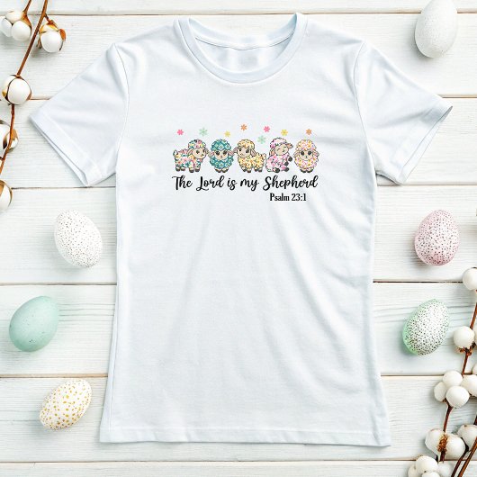 Osterfloralschaf Christlich T-Shirt