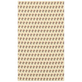 Osterflorfarbenes Kreuzmuster Tischdecke (Vorderseite)