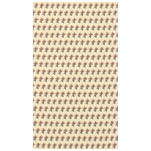 Osterflorfarbenes Kreuzmuster Tischdecke (Vorderseite)