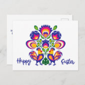 OsterFolklore mit 2 benutzerdefinierten Postkarten (Vorne/Hinten)