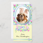 Osterfoto Karten für Ihre Haustiere! (Vorne/Hinten)