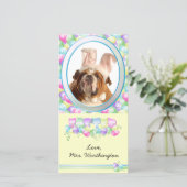 Osterfoto Karten für Ihre Haustiere! (Stehend Vorderseite)