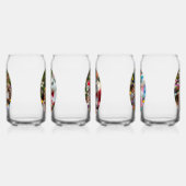 Osterfoto von Hase und Kind im ovalen Rahmen Dosenglas (Rechts)