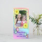 Osterfotokarte Feiertagskarte (Stehend Vorderseite)