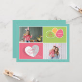 Osterfotokarte Karte (Vorderseite/Rückseite Beispiel)