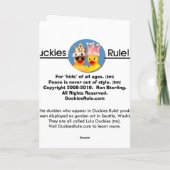 Osterfreude! Feiertagskarte (Rückseite)