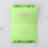 Osterfreude Feiertagskarte (Innenseite)