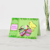 Osterfreude Feiertagskarte (Vorderseite)