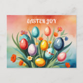 Osterfreude, Frühjahr Postkarte (Vorderseite)