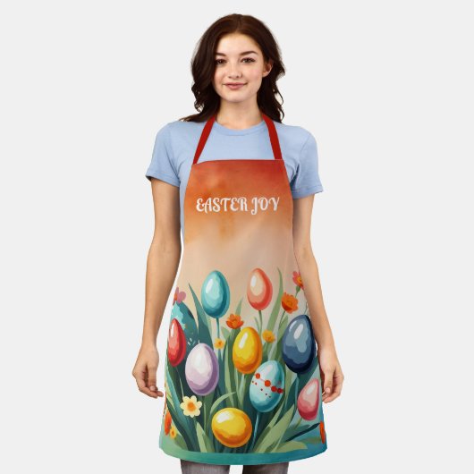 Osterfreude, Frühjahr Schürze (Getragen)