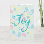 Osterfreude grüßen karte (Vorderseite)