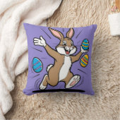 Osterfreude in Bewegung Kissen (Decke)