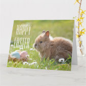 Osterfreude Karte (Gelbe Blume)