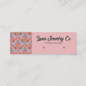 Osterfreude Schmuck Business Card Mini Visitenkarte (Vorderseite)