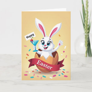 Osterfreudekarte Bunny Burst Karte