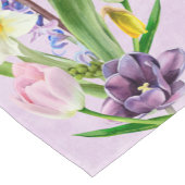 Osterfrühling florale religiöse Christlich Kurzer Tischläufer (Ecke)