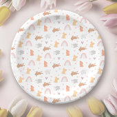 Osterfrühling Geburtstag Sonntag Muster Pappteller