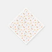 Osterfrühling Geburtstag Sonntag Muster Serviette (Ecke)