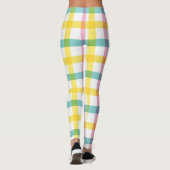 Osterfrühlingsmuster Leggings (Rückseite)