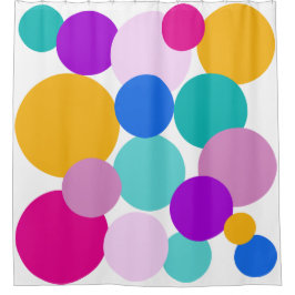 Osterfrühlingspunkte Polka Dots Duschvorhang