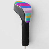 Osterfrühlingsstreifen Golf Headcover (angewinkelt)