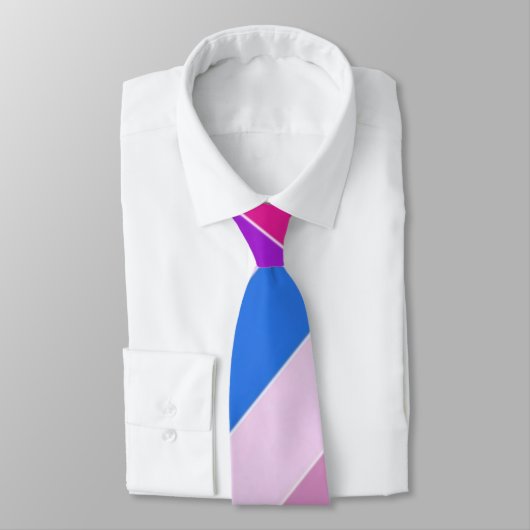 Osterfrühlingsstreifen Krawatte (Gebunden)