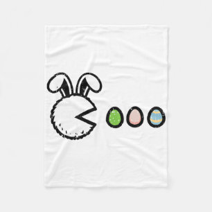 OsterGamer Bunny Eating Eggs Video Gaming Boys K Fleecedecke