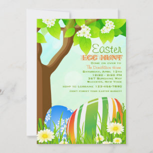 Ostergarten Eizelljagd Einladung