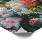 Ostergarten-Poster Hütte Poster (Ecke)