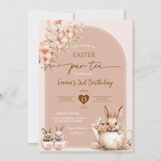 Ostergebäck Einladung (Vorderseite)