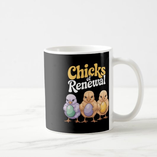 Ostergebäck Hühnchen Kaffeetasse (Rechts)