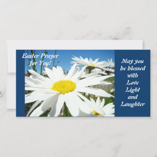 Ostergebet Gesegnet mit Liebe Licht Lachen Feiertagskarte