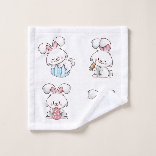 Ostergebirge Badhandtuch Set (Waschlappen)