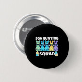 Ostergebläse Spaß Ei Jagdtag Button (Vorne & Hinten)