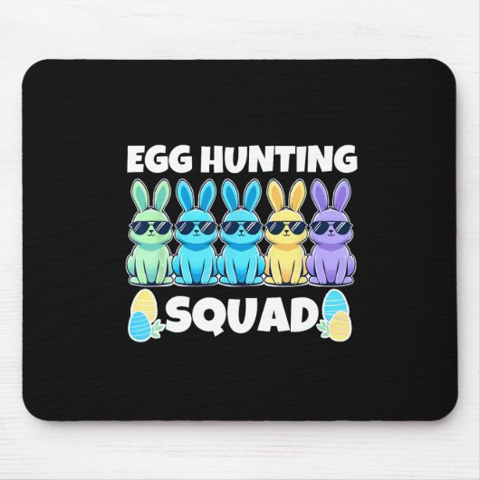 Ostergebläse Spaß Ei Jagdtag Mousepad (Vorne)