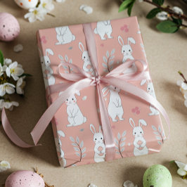 Ostergeblasene Pastete Pink Wrapping Paper Geschenkpapier