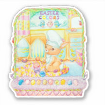 Ostergeblasenes Ei-Farbkleber.